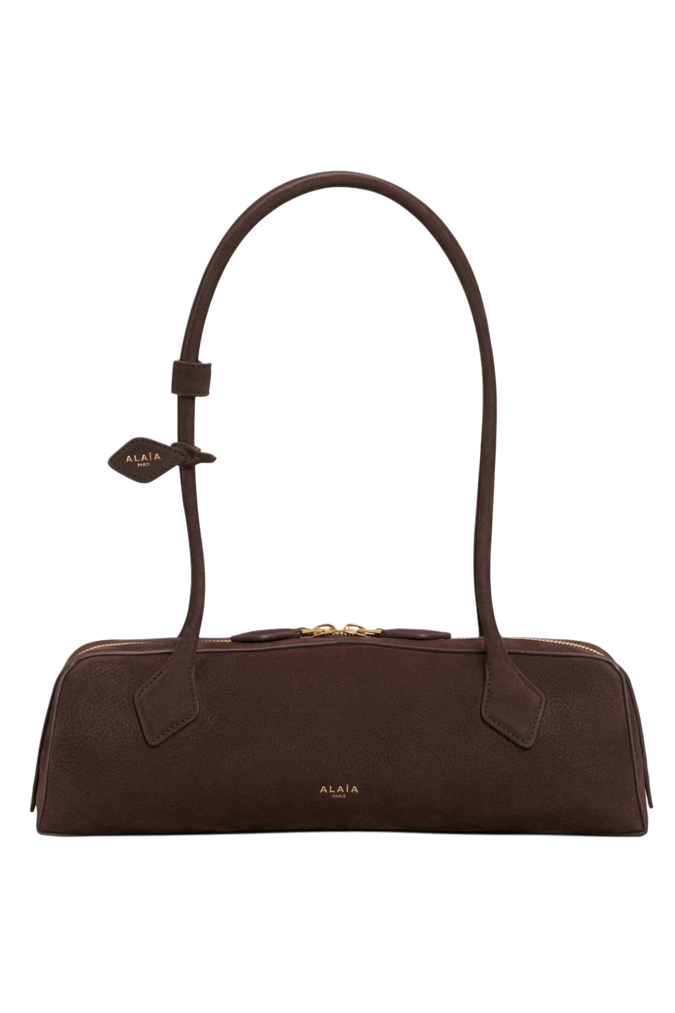 Alaia Le Teckel Medium Bag In Nubuk Calfskin
