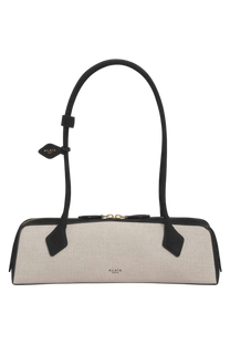 Alaia Le Teckel Medium Bag in Canvas and Nubuck