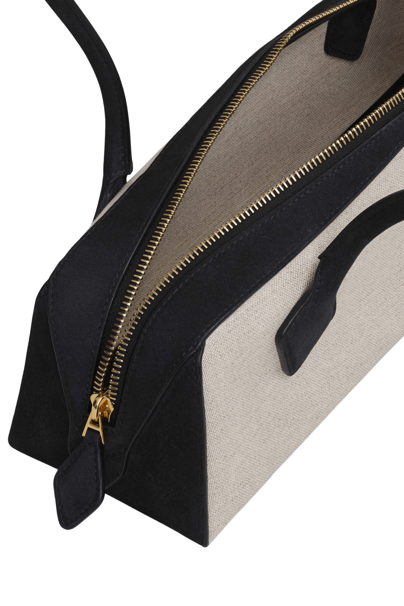 Alaia Le Teckel Medium Bag in Canvas and Nubuck