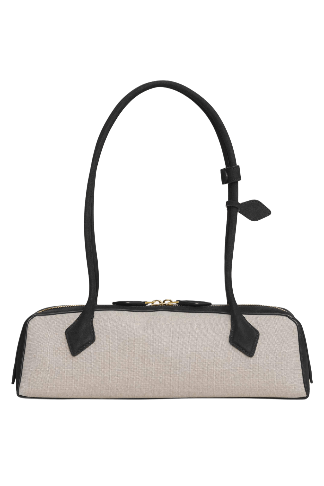 Alaia Le Teckel Medium Bag in Canvas and Nubuck