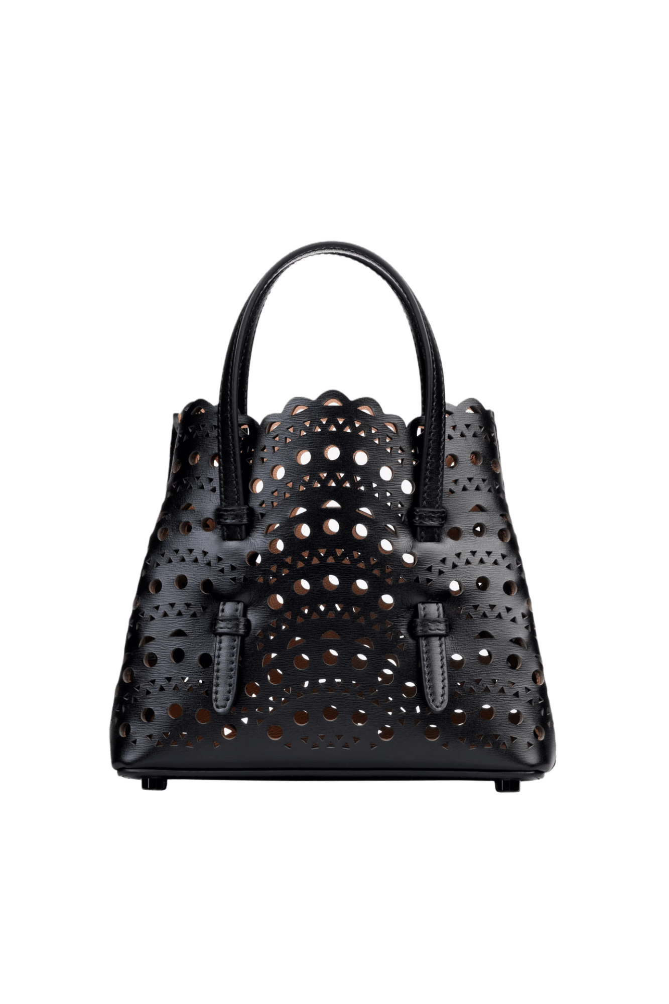 Alaia Mina 16 Bag In Vienne Wave Calfskin