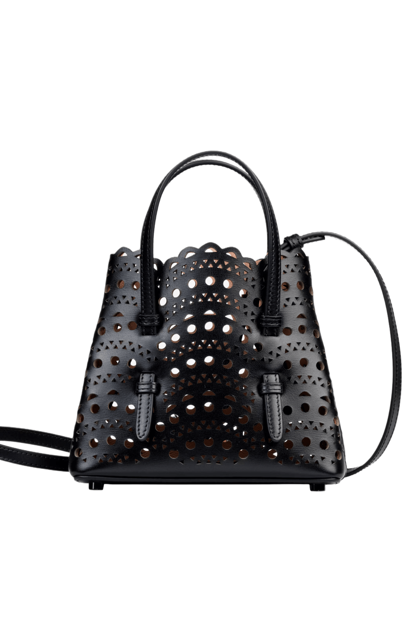 Alaia Mina 16 Bag In Vienne Wave Calfskin