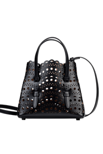 Alaia Mina 16 Bag In Vienne Wave Calfskin