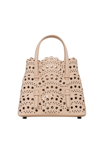 Alaia Mina 16 Bag In Vienne Wave Calfskin