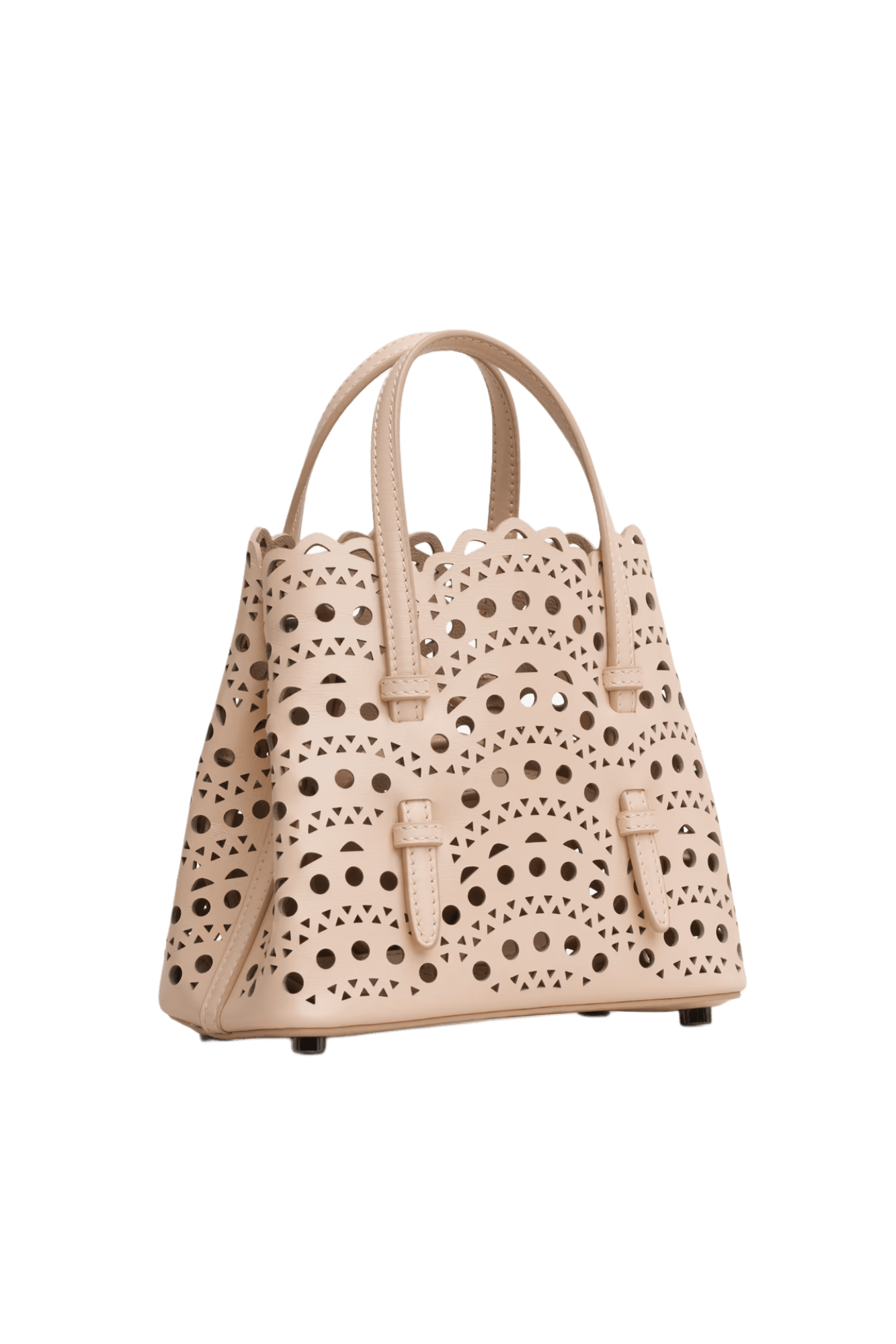 Alaia Mina 16 Bag In Vienne Wave Calfskin