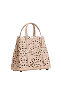 Alaia Mina 16 Bag In Vienne Wave Calfskin