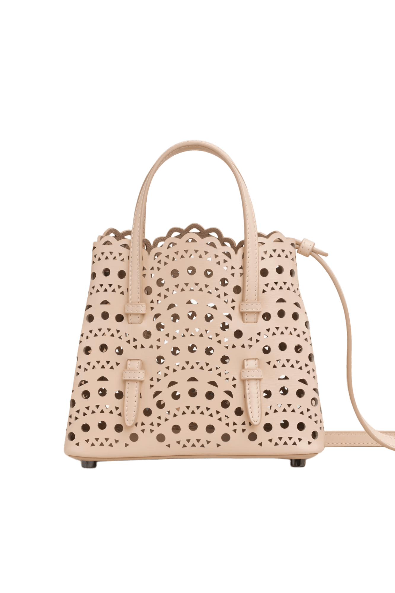 Alaia Mina 16 Bag In Vienne Wave Calfskin