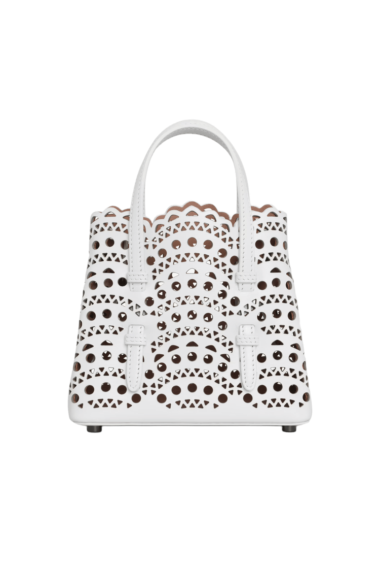 Alaia Mina 16 Bag In Vienne Wave Calfskin