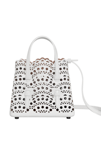 Alaia Mina 16 Bag In Vienne Wave Calfskin
