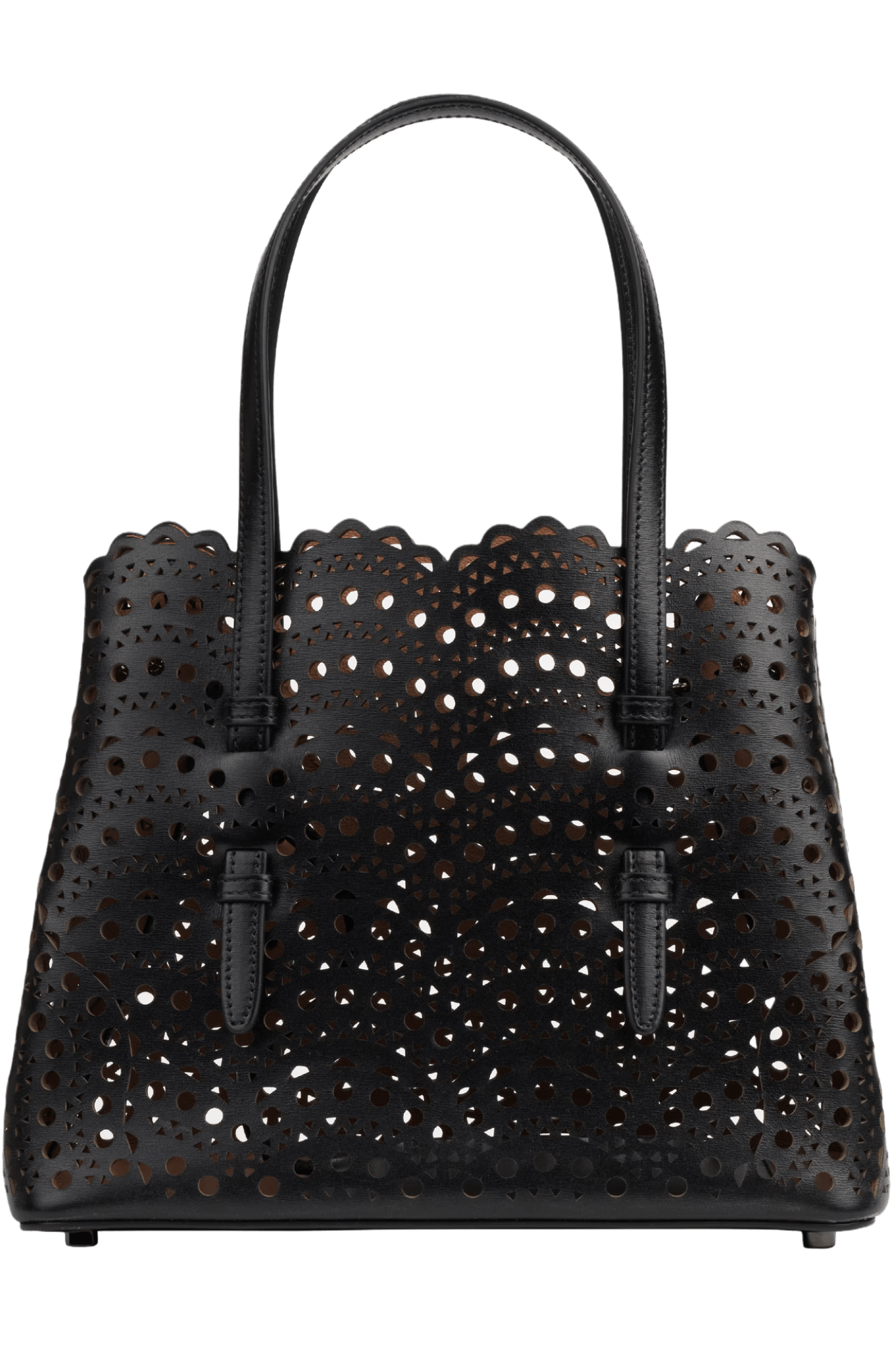Alaia Mina 25 Bag In Vienne Wave Calfskin