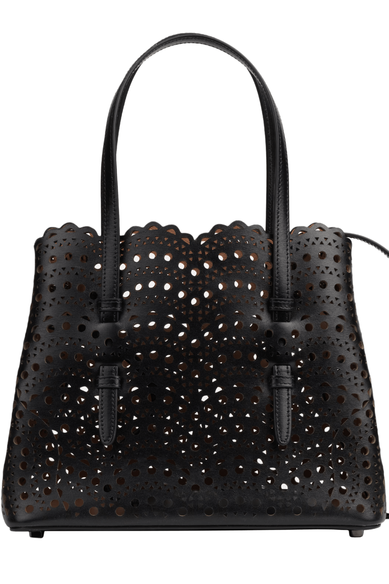 Alaia Mina 25 Bag In Vienne Wave Calfskin