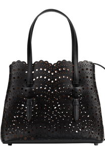 Alaia Mina 25 Bag In Vienne Wave Calfskin