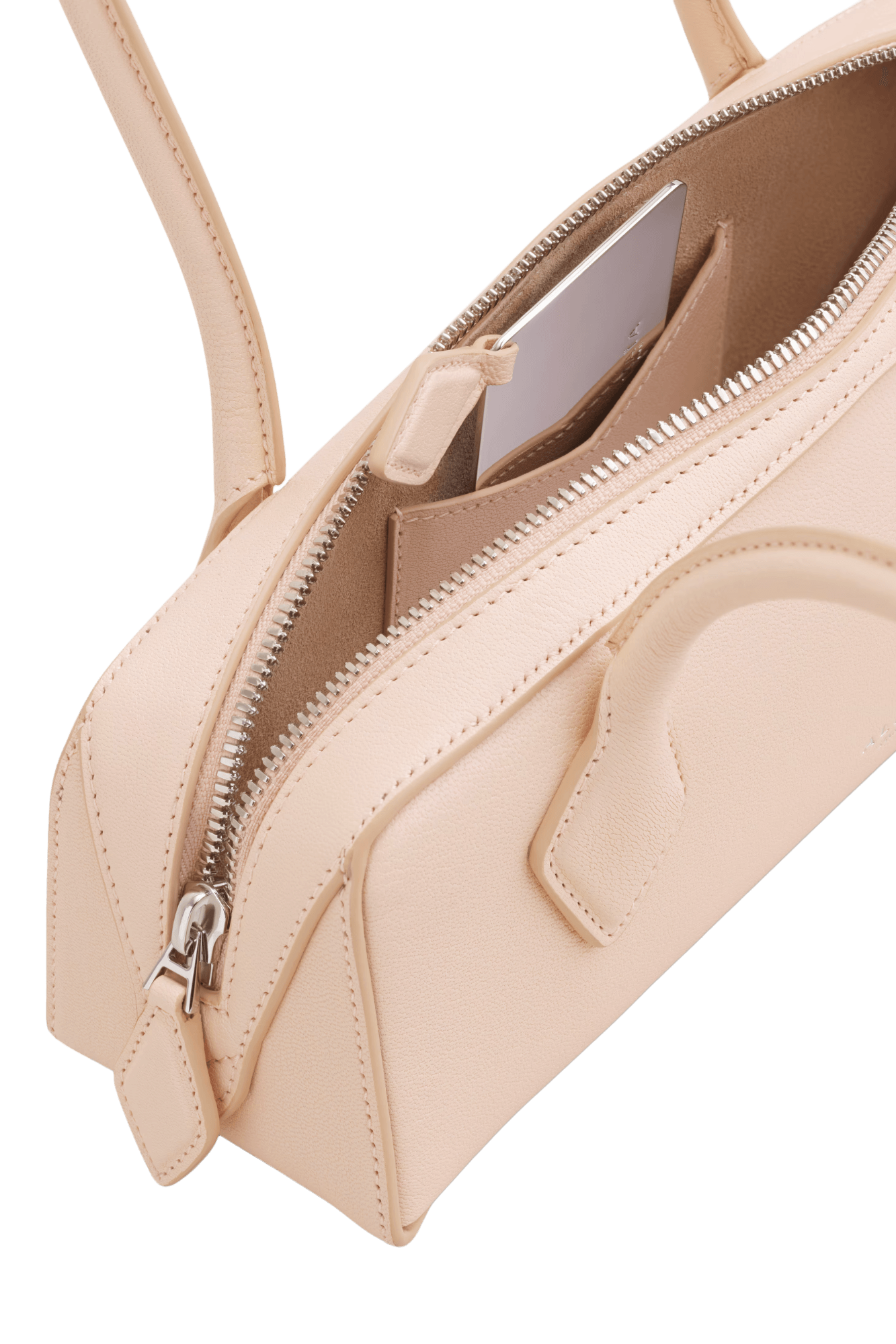 Alaia Le Teckel Small Bag In Goatskin