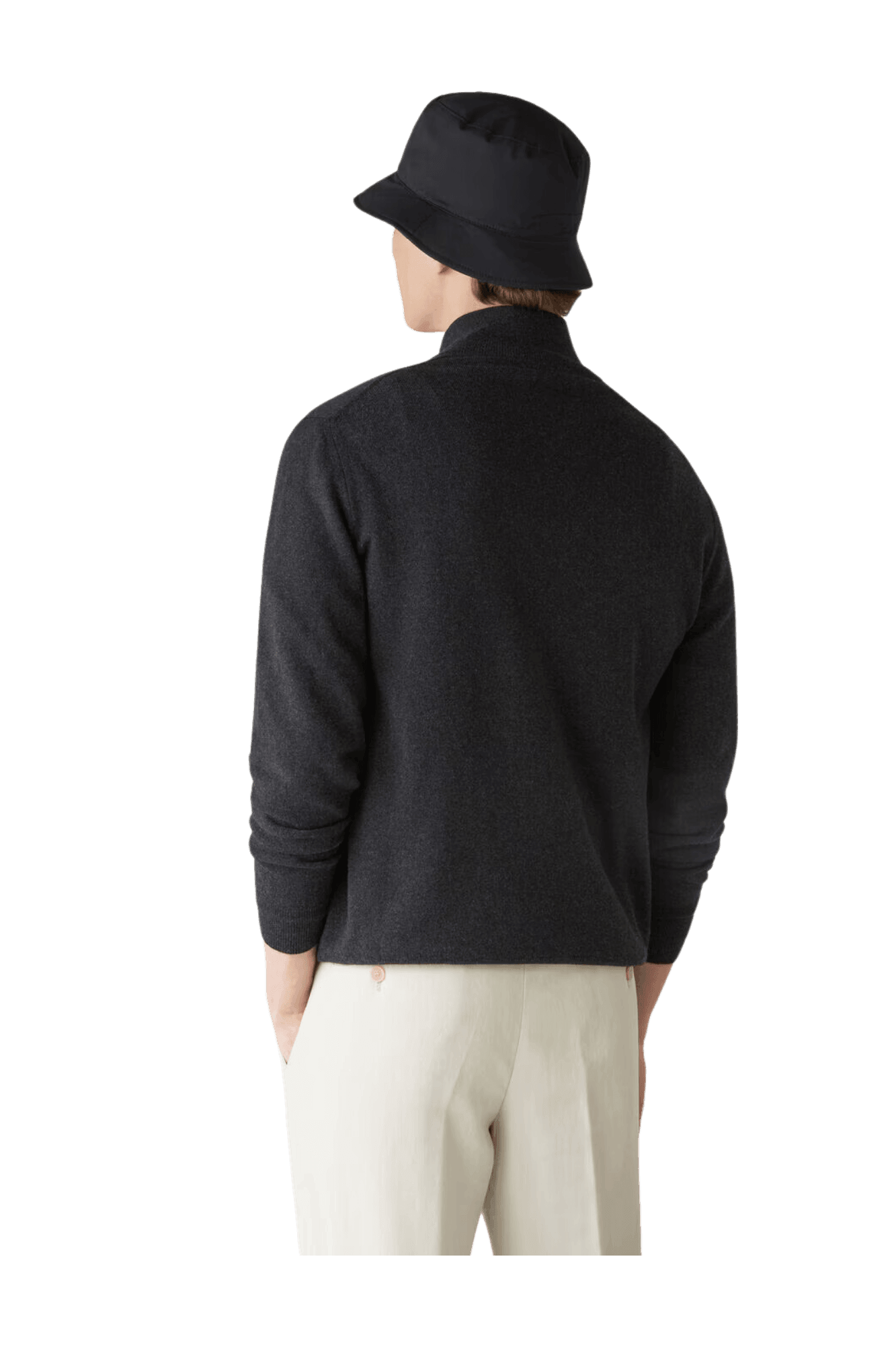 <tc>Loro Piana</tc> Chaqueta clásica de media cremallera para hombre