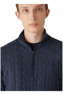 <tc>Loro Piana</tc> Jersey Treccia para hombre