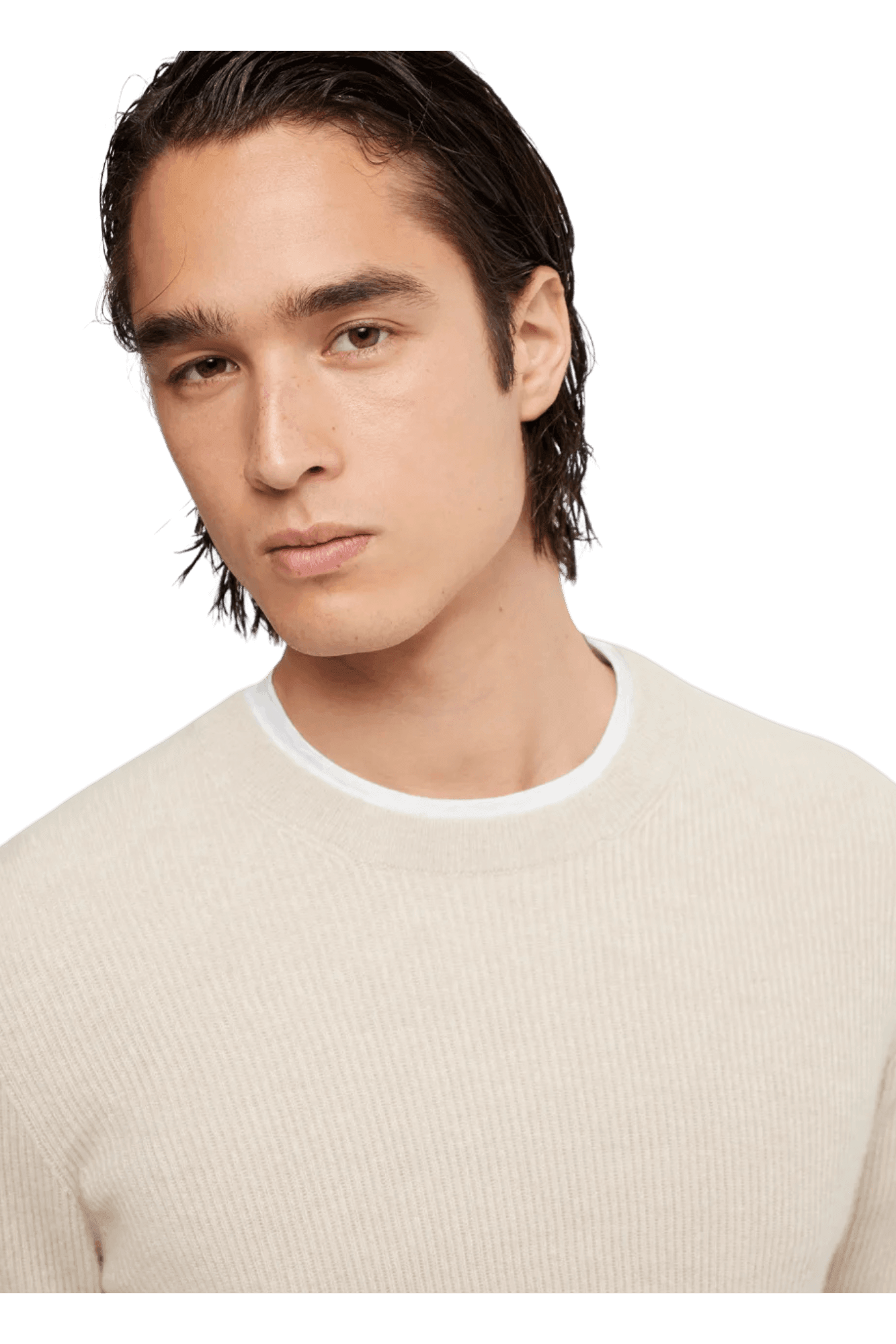 <tc>Brunello Cucinelli</tc> 男士羊絨英式羅紋毛衣