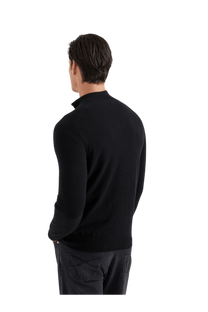 <tc>Brunello Cucinelli</tc> 男士拉鍊羊絨高領毛衣