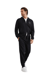 <tc>Brunello Cucinelli</tc> 男士棉質平紋針織圓領T卹，附徽標