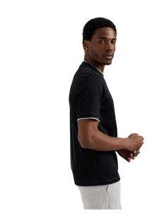 Brunello Cucinelli Men's Cotton Jersey Crew Neck T-shirt With Logo and Faux-layering