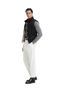 <tc>Brunello Cucinelli</tc> 男士棉質平紋針織圓領T卹