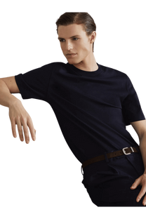 <tc>Brunello Cucinelli</tc> 男士棉質平紋針織圓領T卹