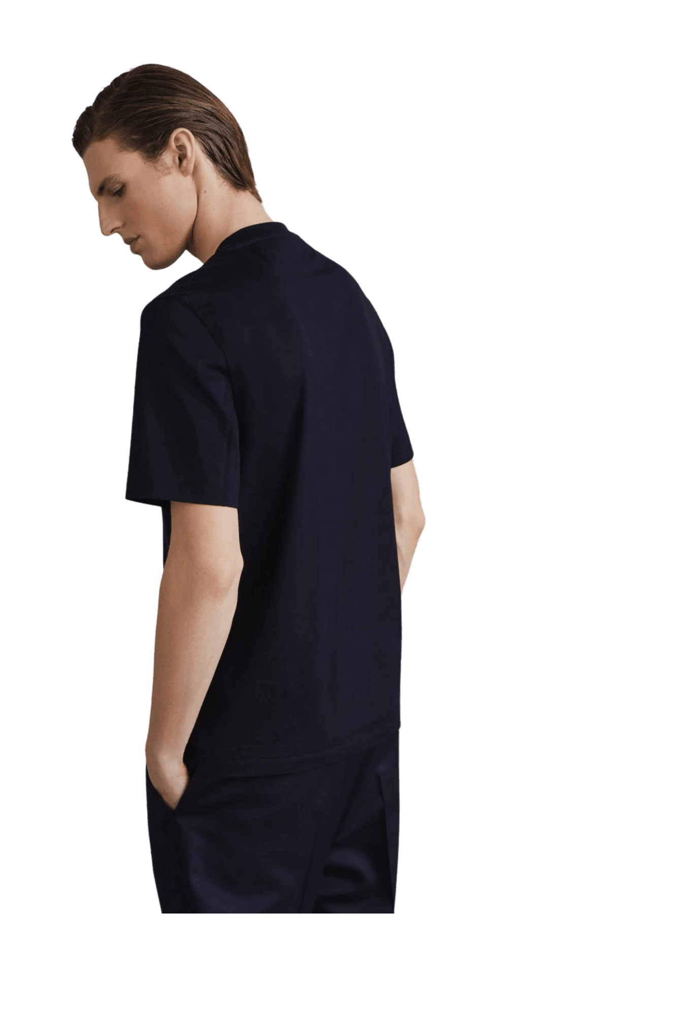 <tc>Brunello Cucinelli</tc> 男士棉質平紋針織圓領T卹