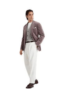 <tc>Brunello Cucinelli</tc> 男士棉質平紋針織圓領T卹