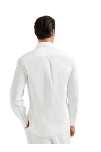 <tc>Brunello Cucinelli</tc> 男士斜紋基本款連結領襯衫