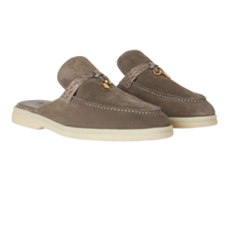 <tc>Loro Piana</tc> Mocasines Babouche Charms Walk para mujer