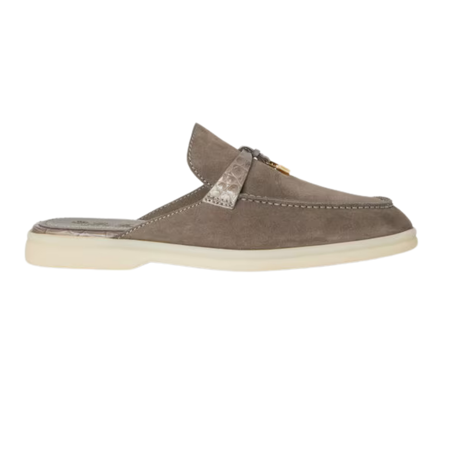<tc>Loro Piana</tc> Mocasines Babouche Charms Walk para mujer