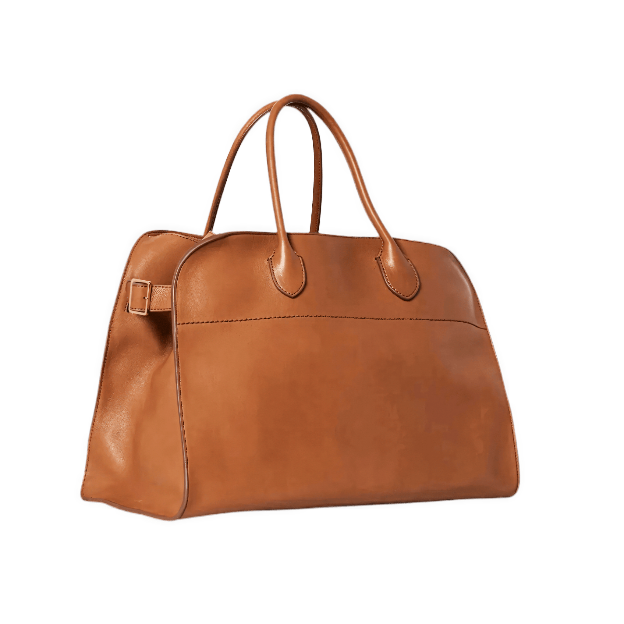 The Row Soft Margaux 17 Bag in Leather