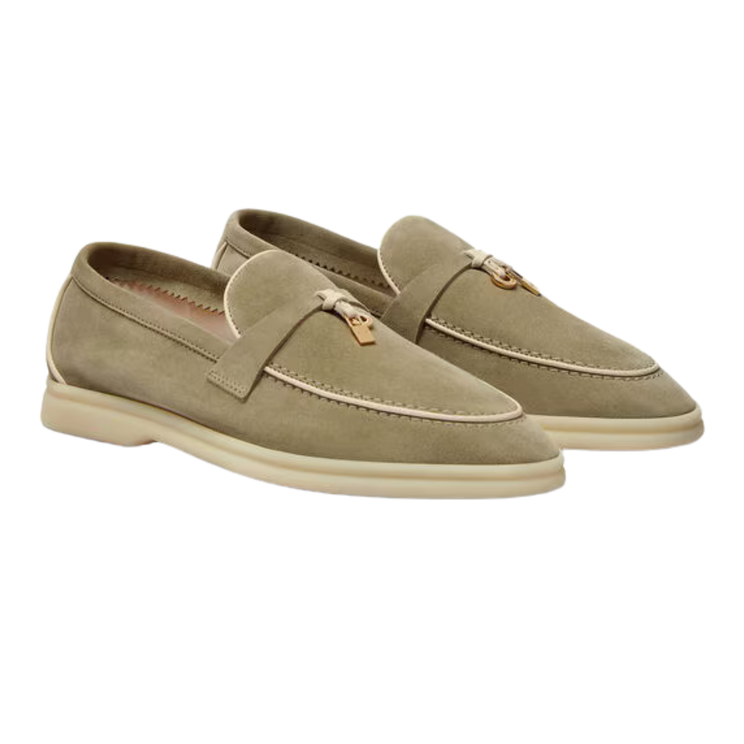 <tc>Loro Piana</tc> Mocasines Summer Charms Walk para mujer (gamuza)