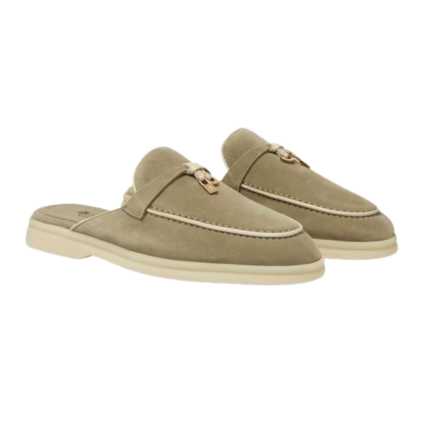 <tc>Loro Piana</tc> Mocasines Babouche Charms Walk para mujer