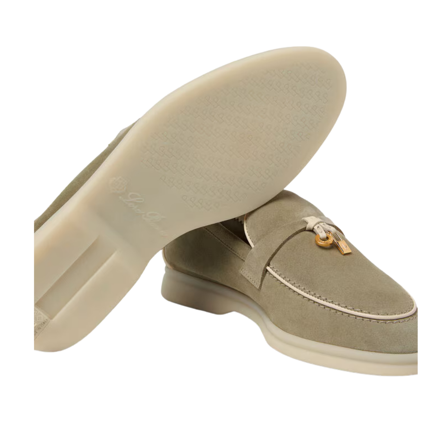 <tc>Loro Piana</tc> Mocasines Summer Charms Walk para mujer (gamuza)