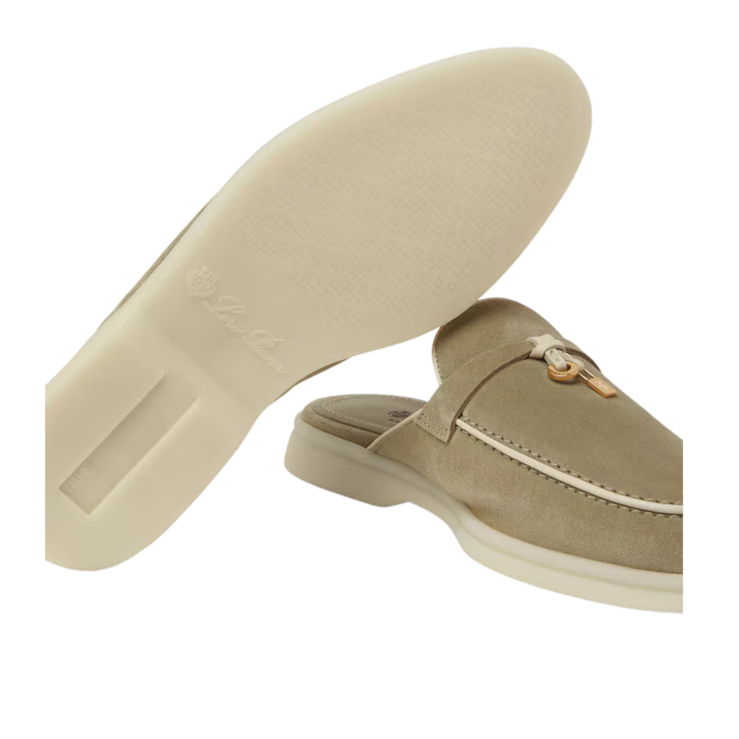 <tc>Loro Piana</tc> Mocasines Babouche Charms Walk para mujer