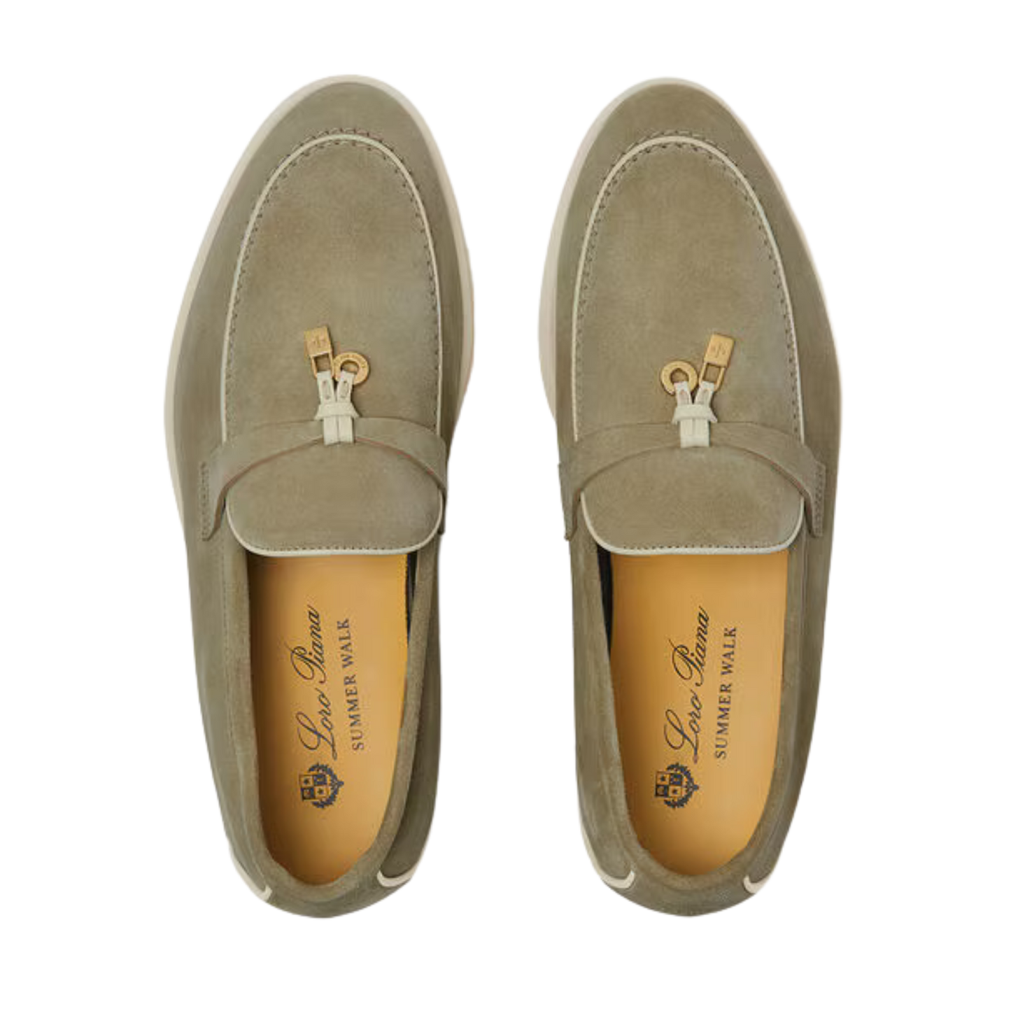 <tc>Loro Piana</tc> Mocasines Summer Charms Walk para mujer (gamuza)