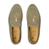 <tc>Loro Piana</tc> Mocasines Summer Charms Walk para mujer (gamuza)