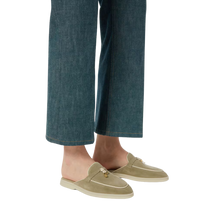 <tc>Loro Piana</tc> Mocasines Babouche Charms Walk para mujer