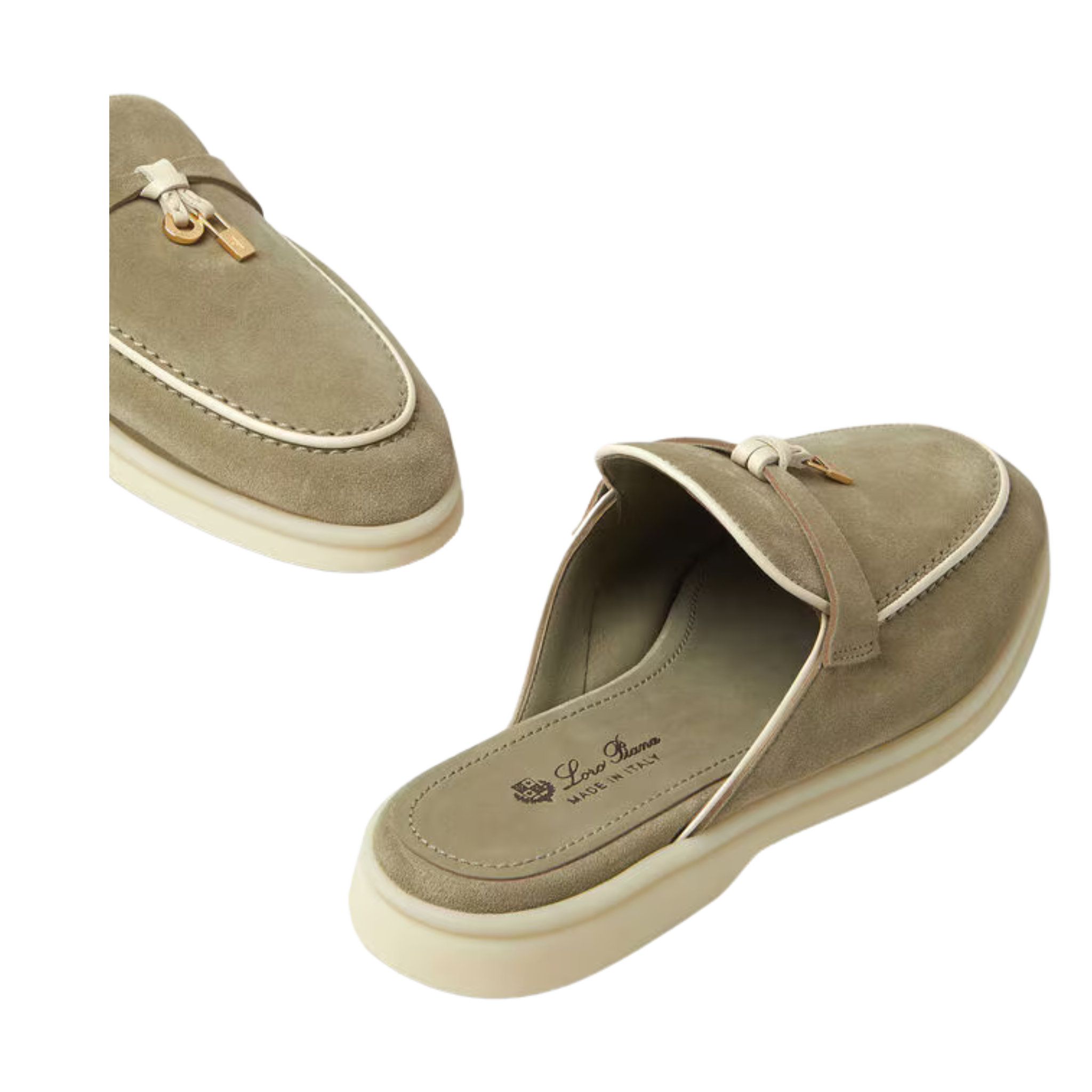 <tc>Loro Piana</tc> Charms Walk Babouche 女士樂福鞋
