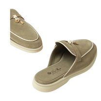 <tc>Loro Piana</tc> Mocasines Babouche Charms Walk para mujer