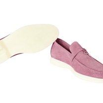 <tc>Loro Piana</tc> Mocasines Summer Charms Walk para mujer (gamuza)