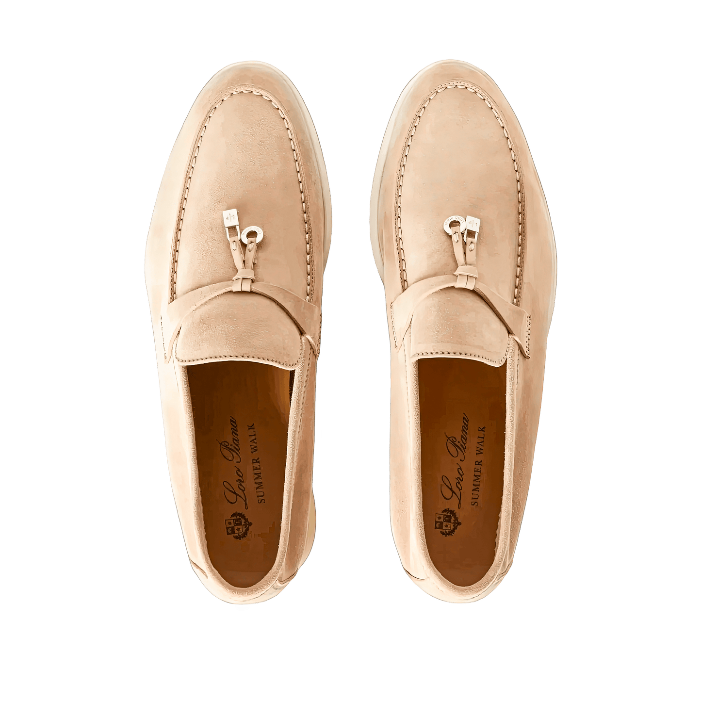 <tc>Loro Piana</tc> Mocasines Summer Charms Walk para mujer (gamuza)