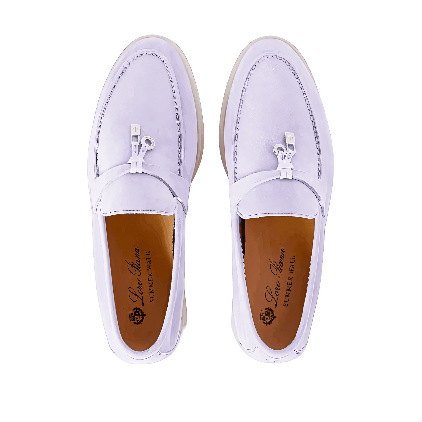<tc>Loro Piana</tc> Mocasines Summer Charms Walk para mujer (gamuza)