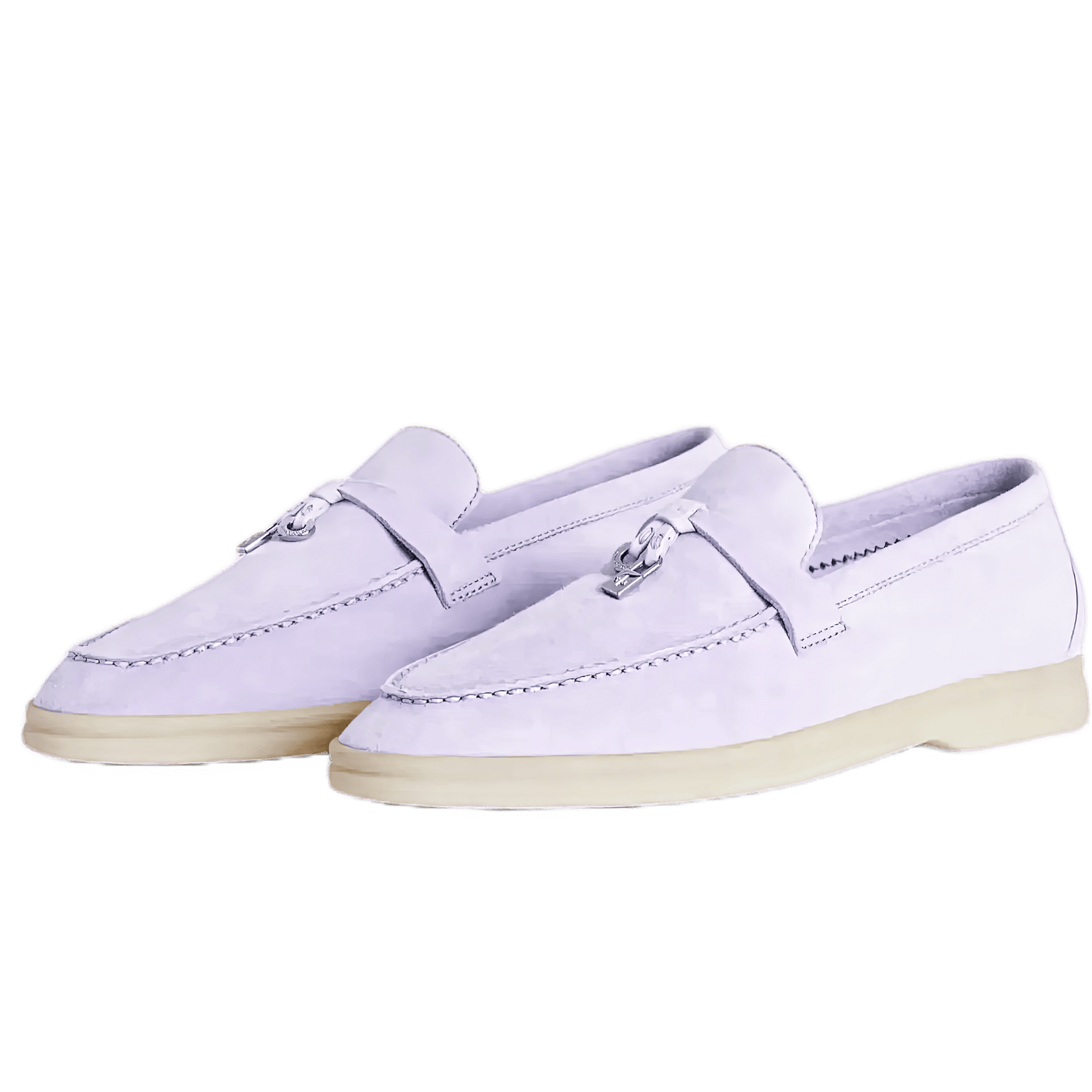 <tc>Loro Piana</tc> Mocasines Summer Charms Walk para mujer (gamuza)