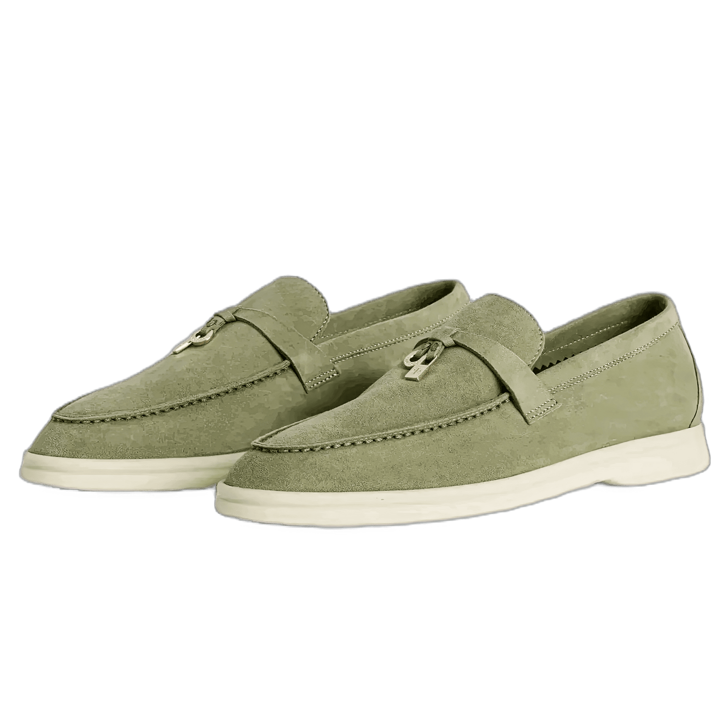 <tc>Loro Piana</tc> Mocasines Summer Charms Walk para mujer (gamuza)