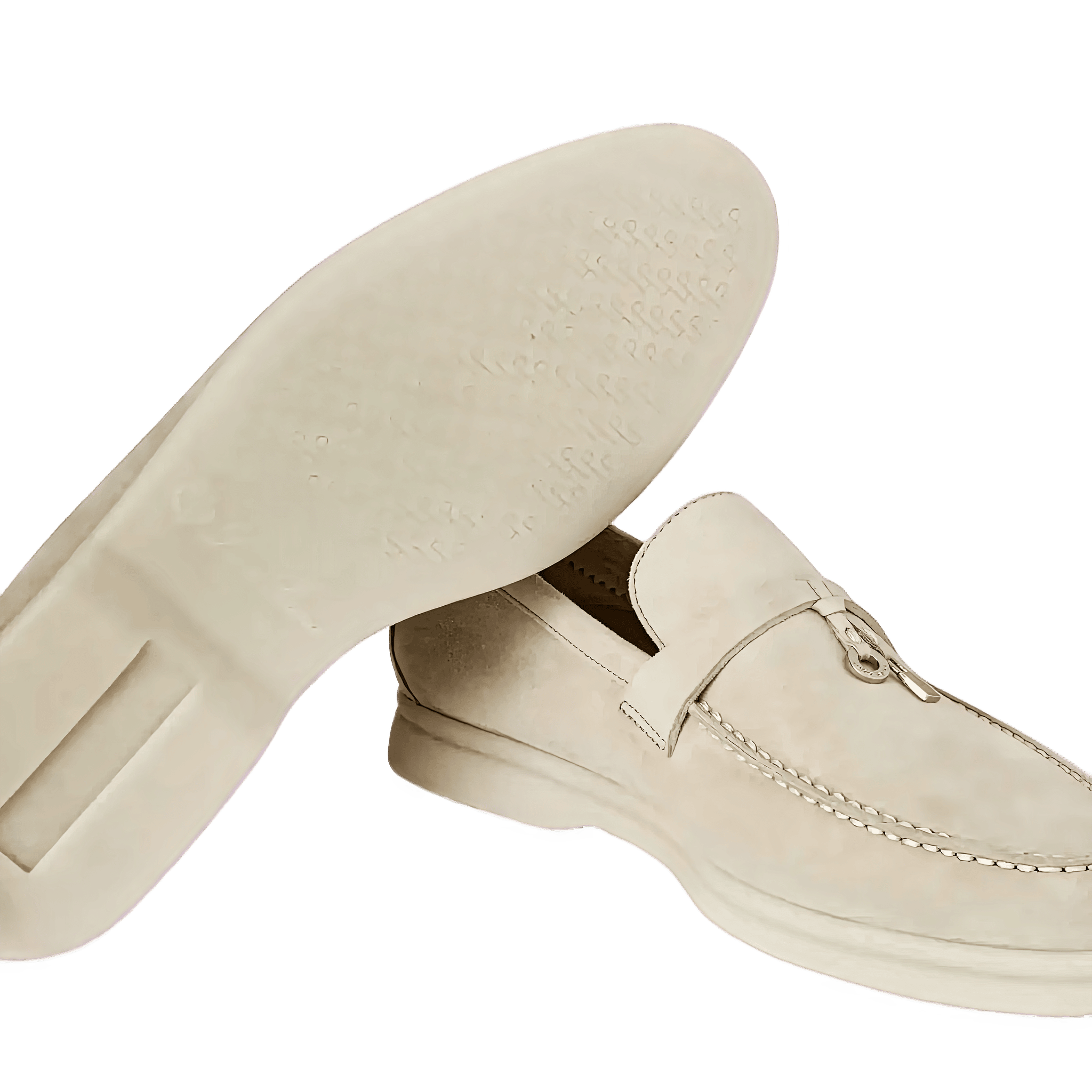<tc>Loro Piana</tc> 女士夏季 Charms Walk 樂福鞋（絨面革）