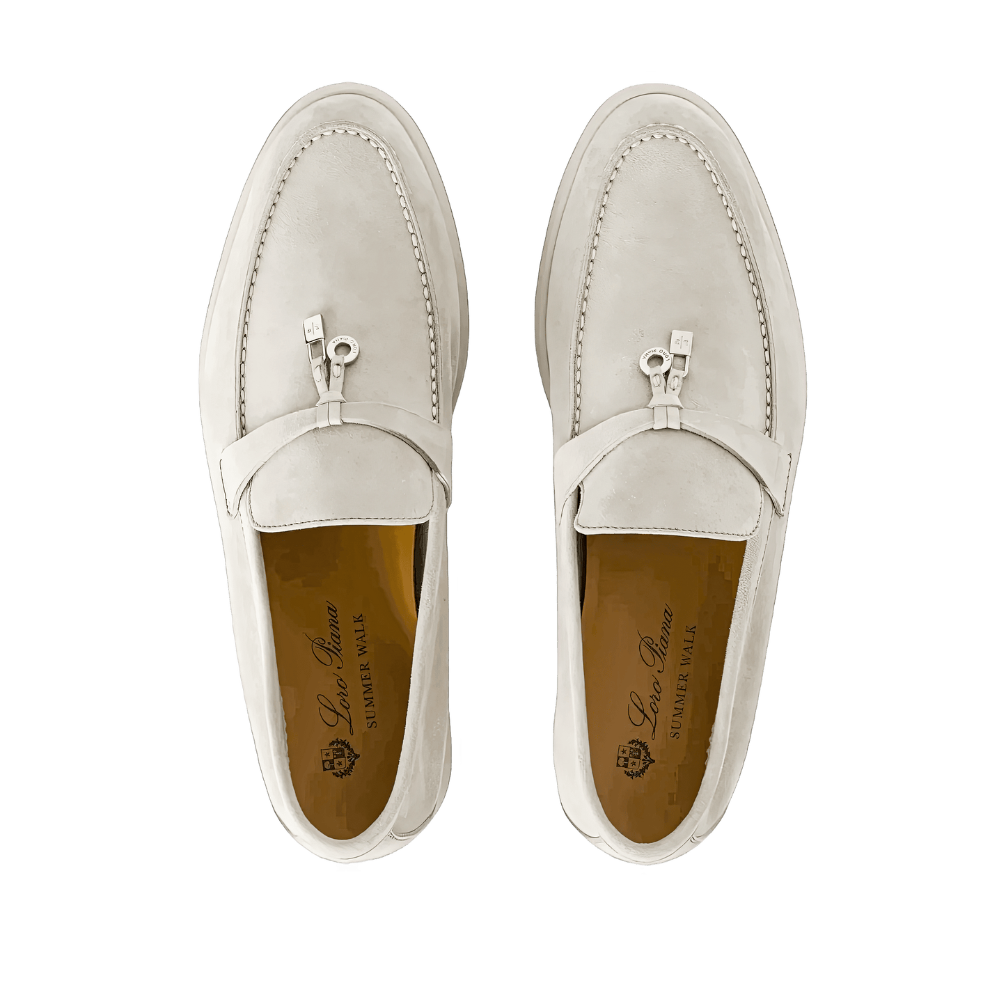 <tc>Loro Piana</tc> Mocasines Summer Charms Walk para mujer (gamuza)