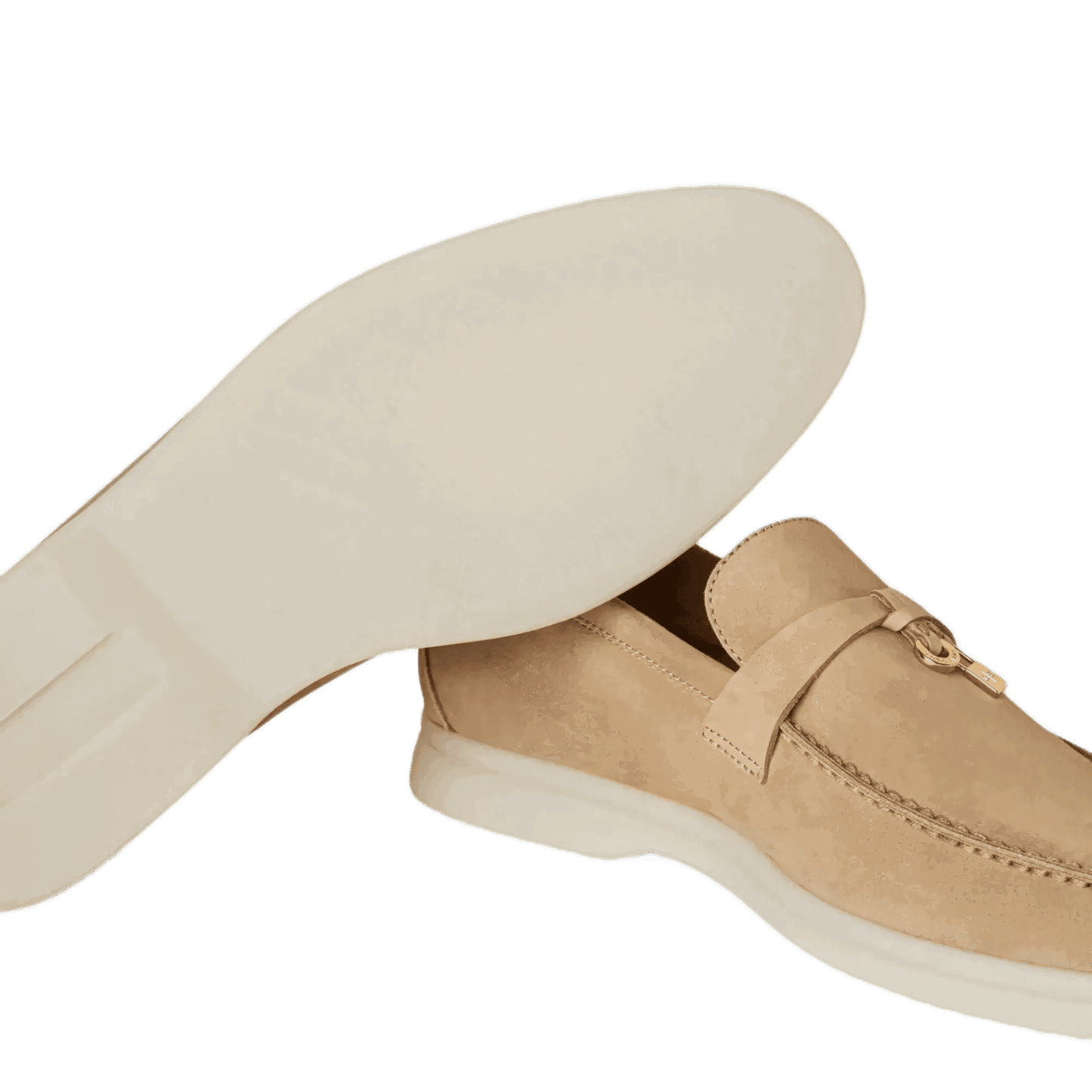 <tc>Loro Piana</tc> Mocasines Summer Charms Walk para mujer (gamuza)