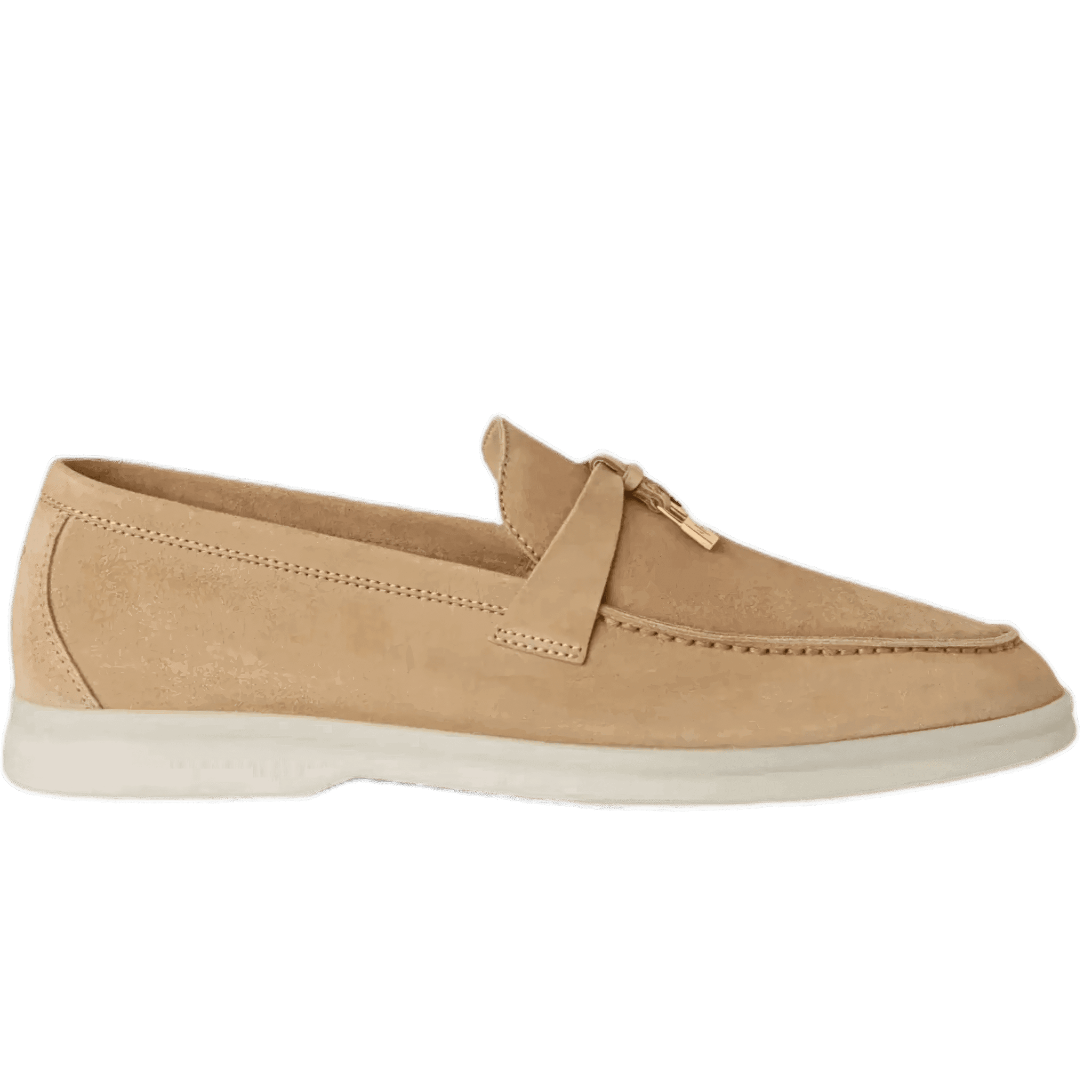 <tc>Loro Piana</tc> 女士夏季 Charms Walk 樂福鞋（絨面革）