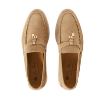 <tc>Loro Piana</tc> Mocasines Summer Charms Walk para mujer (gamuza)